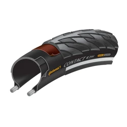 TYRE FOR URBAN/TREKKING BIKE 700 X 42 (29 x 1,60) CONTINENTAL CONTACT BLACK-RIGID-(42-622)- COMPATIBLE EBIKE