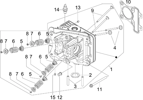 Ensemble culasse - Soupape