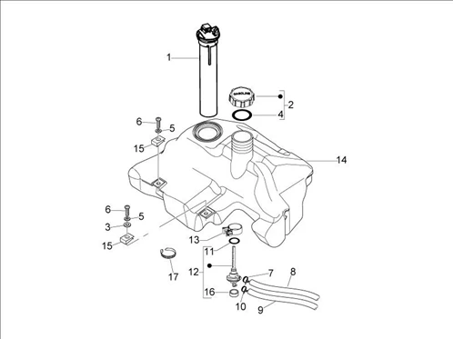 Réservoir carburant