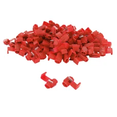 COSSE ELECTRIQUE PRE-ISOLEE CONNECTEUR ROUGE POUR SECTION FIL 0,5 à 1,5 mm- (VENDU AU SACHET DE 100 PIECES) -SELECTION P2R