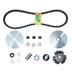 VARIATOR FOR SCOOT - TOP PERF TPR (WITH BELT) FOR YAMAHA 50 JOG, BREEZE, ZEST / MBK 50 EVOLIS, FIZZ / APRILIA 50 SONIC / MALAGUTI 50 F10 (FOR SHORT FLAT MINARELLI ENGINE) -TOP PERFORMANCES