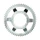 COURONNE CYCLO ADAPTABLE MBK 51 ROUE RAYONS 56 DTS (ALESAGE 94 mm) 11 TROUS  -SELECTION P2R-Noir ou Argent selon arrivage