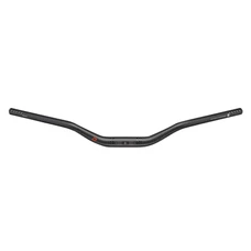 HANDLEBAR- FOR MTB- SEMI RISER- ERGOTEC RISER BAR CONFORT BLACK ALUMINIUM Ø 31,8mm Wd 720mm Height 50mm (APPROVED LEVEL 6)