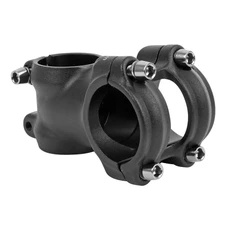 POTENCE ROUTE/VTT ALU 6061 NOIR 31,8 L 50mm POUR PIVOT FOURCHE 1"1/8 (28,6 mm) ANGLE +/- 7