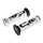 GRIP- REPLAY FLAMING WHITE/BLACK - CLOSED END (Pair)