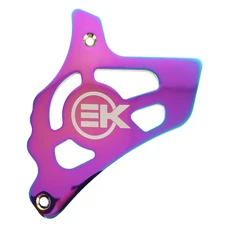 SPROCKET COVER 50 WITH GEARBOX ARTEK FOR MINARELLI 50 AM6/BETA 50 RR/RIEJU 50 MRT/SHERCO 50 SM-R, SE-R ALU CNC NEO-CHROME
