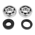 BEARING FOR CRANKSHAFT+SEALS FOR 50cc MOTORBIKE MINARELLI AM6/MBK 50 X-POWER/YAMAHA 50 TZR/PEUGEOT 50 XPS, XR6/RIEJU 50 RS1, SMX/BETA 50 RR (KIT 6303 SKF C4/ NITRILE SEAL)