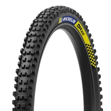 PNEU VTT GRAVITY 29 X 2.40 MICHELIN DH22 NOIR STICKERS BLEU/JAUNE TUBELESS READY RACING LINE TS (61-622)