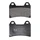 PLAQUETTE DE FREIN NEWFREN POUR APRILIA 1000 RSV TUONO R 2004>2012 AV / DUCATI 800 F GT 2013> AV / YAMAHA 660 XT X 2004>2016 AV / KTM 790 DUKE 2018> AV  (FD0221BT)  (TOURING ORGANIQUE)