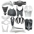 CARROSSERIE/CARENAGE SCOOT ORIGINE PIAGGIO 50-125 LIBERTY 2009>2013  BLANC (KIT 18 PIECES)  -1R000017-