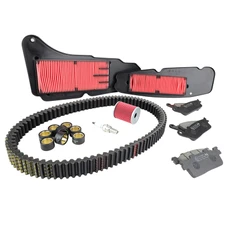 KIT ENTRETIEN MAXISCOOTER ADAPTABLE YAMAHA 400 XMAX 2013>2016 (PACK 5 PIECES) -SELECTION P2R