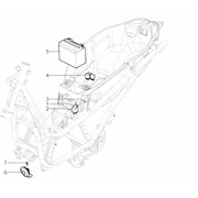 Relais - Batterie - Avertisseur sonore