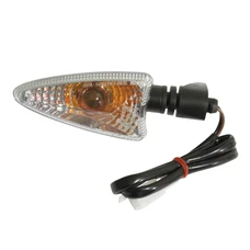 CLIGNOTANT SCOOT ADAPTABLE PIAGGIO 50 TYPHOON 2010>/APRILIA 50 SR 2010>, RX 2006>, RS4 2011>125 RS4 2012>/YAMAHA 125 YZF R 2008> ARRIERE GAUCHE/AVANT DROIT TRANSPARENT (HOMOLOGUE CE) -SELECTION P2R