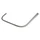 BAGUETTE DE TABLIER AV SCOOT ADAPTABLE PIAGGIO 50-125 VESPA LX 2005> CHROME GAUCHE -SELECTION P2R