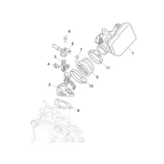 Boîtier papillon - Injecteur - Raccord d'admission