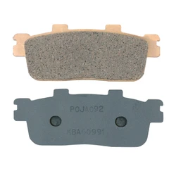 PLAQUETTE DE FREIN CL BRAKES POUR SYM 125 GTS 2006>2020 AR, JOYMAX 2006>2009 AV/AR, 250 GTS 2006> AR, 300 GTS AR, 250-300 JOYMAX AR  (1 JEU DE 2 PLAQUETTES)  (3092 MSC)