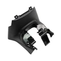 CARENAGE/CAPOT MOTEUR CENTRALE SCOOT ADAPTABLE MBK 50 NITRO 1997>2012/YAMAHA 50 AEROX 1997>2012 NOIR MAT -P2R