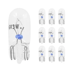 AMPOULE/LAMPE STANDARD 6V 3W CULOT W2,1x9,5d NORME W3W T10 WEDGE BLANC (COMPTEUR ET CLIGNOTANTS) (BOITE DE 10) -FLOSSER