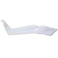 FOOTREST COVER FOR MAXISCOOTER YAMAHA 125 XMAX 2006>2009/MBK 125 SKYCRUISER 2006>2009 -LEFT - WHITE  -SELECTION P2R-