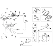 Circuit electrique arrière