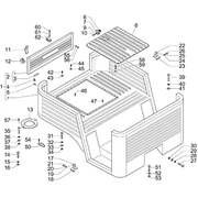 Benne ouverte - ridelles