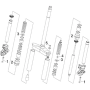 Composants de la fourche (Wuxi Top)