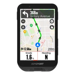 GPS / COMPTEUR iGPSPORT IGS800 COULEUR FULL TACTILE LCD - CARTOGRAPHIE / WIFI / ANT+ / AUTONOMIE 50H / MULTI FONCTIONS COMPATIBLE STRAVA ET KOMOOT EQUIVALENT GARMIN 840-1040