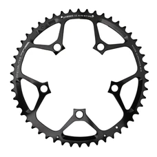 PLATEAU ROUTE 5BRA D.110 TA SYRIUS 51DTS EXTERIEUR NOIR ALU 7075 TYPE SHIMANO 10/11V.