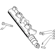 Fixation maître cylindre (volant)