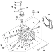 Ensemble culasse - Soupape
