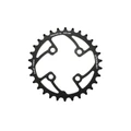 CHAINRING FOR MTB - 30T. Ø64 2X10 "INNER" BLACK STRONGLIGHT -4 ARMS- 10 Speed SHIMANO XT M785 (FOR OUTER 44T. ) NON THREADED- Thickness 3,5mm