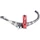 POT 50 A BOITE VOCA ROOKIE POUR BETA 50 RR 2012>2020 (PASSAGE BAS - SILENCIEUX ALU ROUGE)
