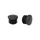 HANDLEBAR END PLUG - BLACK (PAIR ON CARD)