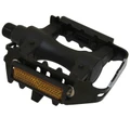 PEDALE VTT RESINE NEWTON NOIR CAGE ALU NOIR 9/16" (PAIRE SUR CARTE)