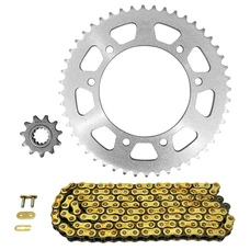 KIT CHAINE ADAPTABLE YAMAHA 50 DT R SUPERMOTARD 2003>2006 420 11x48 (DIAM COURONNE 105/125/8.5) (DEMULTIPLICATION ORIGINE) -AFAM