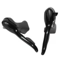 LEVIER/MANETTE ROUTE PATIN MICROSHIFT 7V. DOUBLE ALU NOIR COMPATIBLE SHIMANO (PAIRE SACHET POUR ATELIER)