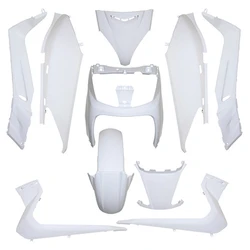 CARROSSERIE/CARENAGE MAXISCOOTER ADAPTABLE YAMAHA 125-250 XMAX 2006>2009 / MBK 125-250 SKYCRUISER 2006>2007 BLANC BRILLANT (KIT 10 PIECES) -P2R