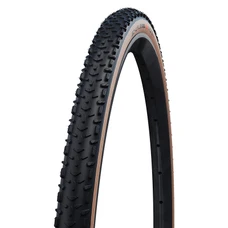 PNEU CYCLOCROSS 27.5 X 1.30 SCHWALBE X-ONE R NOIR/BRONZE TUBELESS READY TS (33-584) COMPATIBLE VAE