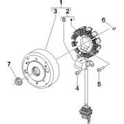 Volant magnetique