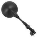 RETROVISEUR MOTO / QUAD / SCOOT /VELO UNIVERSEL REPLIABLE NOIR (AVEC COLLIER - FIXATION M10) (HOMOLOGUE CE) -MAGNETI MARELLI