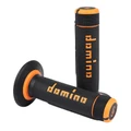 GRIP- DOMINO ORIGINAL- OFF ROAD A02041 BLACK/ORANGE (118mm) (PAIR)