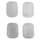 CABOCHON CLIGNOTANT SCOOT ADAPTABLE PEUGEOT 50 TREKKER, SQUAB, TKR AV+AR TRANSPARENT (x4) -REPLAY