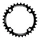 PLATEAU VAE/E-BIKE 4BRA D.104 POUR BOSCH / BROSE / YAMAHA / GIANT / SHIMANO E-STEPS TA E-SINGLE 32DTS MONO NOIR ALU 7075