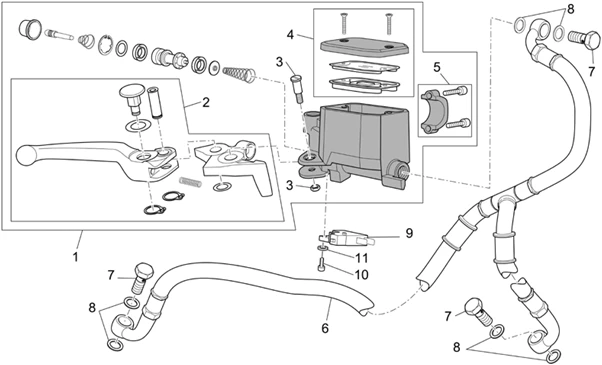 Maît. cyl. frein AV