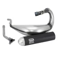 EXHAUST FOR 50CC MOTORBIKE TECNIGAS E-NOX STEEL FOR SHERCO 50 SM-R 2013>, 50-R 2013> (TOP MOUNTING RIGHT)