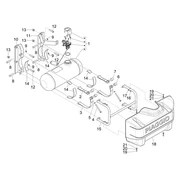 Réservoir de carburant GPL (Short Range)