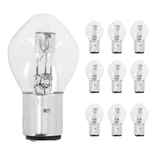 AMPOULE/LAMPE STANDARD 12V 35/35W CULOT BA20d BULB B35 BLANC (PROJECTEUR) (BOITE DE 10) -P2R