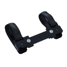 VELCRO TAPES + PLASTIC LINK FOR BOTTLE CAGE FASTENING - BLACK UNIVERSAL - P2R