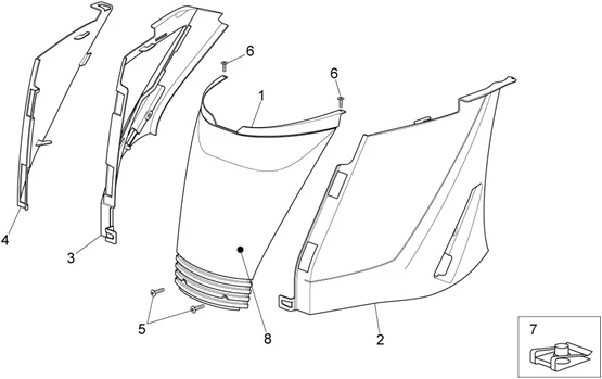 Carrosserie posterieure I
