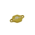 OBTURATEUR POMPE A HUILE 50 A BOITE KRM PRO RIDE POUR MINARELLI 50 AM6/DERBI 50 SENDA, GPR ALU CNC OR (MODELE REVERSIBLE)